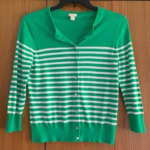 J. CREW button down cardigan